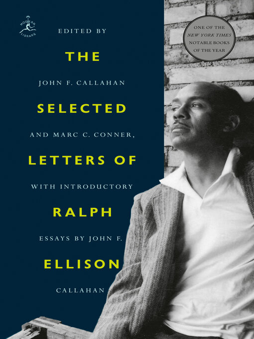 Title details for The Selected Letters of Ralph Ellison by Ralph Ellison - Wait list